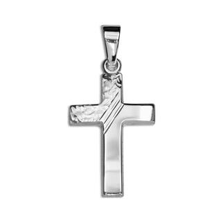 Pendentif Croix en argent sterling, 16 x 35 mm : JewelryAffairs Pendentif Croix en argent sterling, 16 x 35 mm : JewelryAffairs