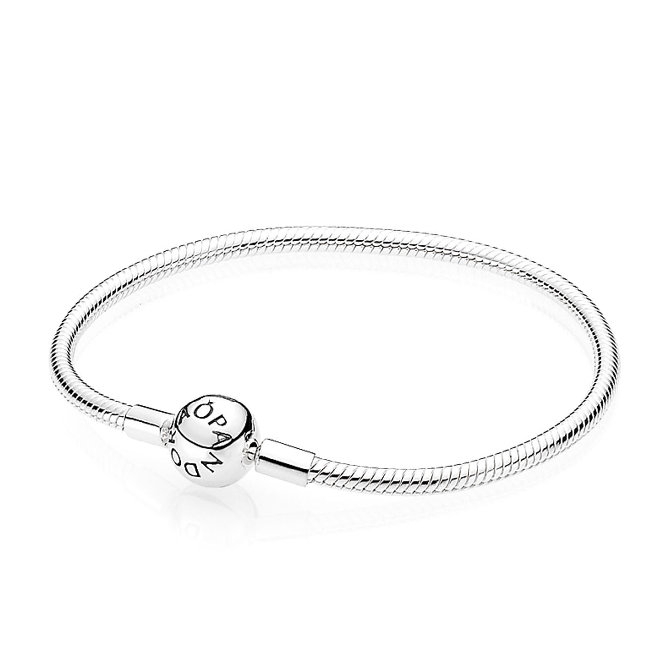 Pandora Bracelet avec fermoir boule mat Bijoux femme Christ Swiss