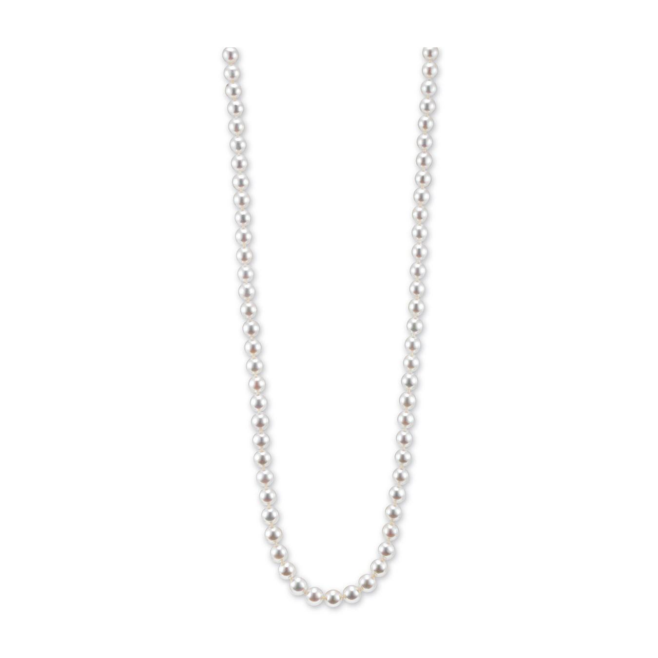 Perlencollier Akoya 18K WG 6mm Damenschmuck Christ Swiss