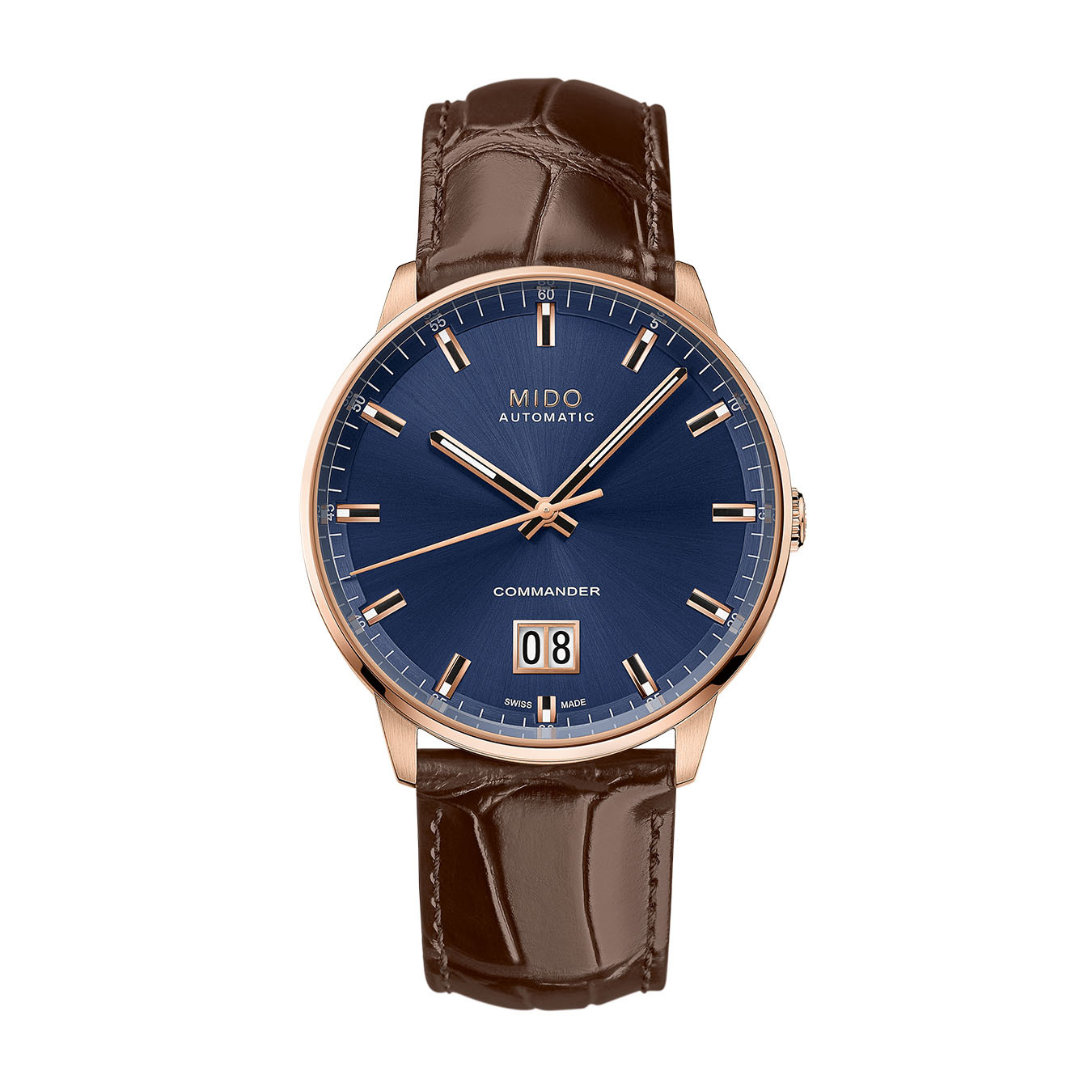 Mido Commander II BigDate Montres homme Christ Swiss