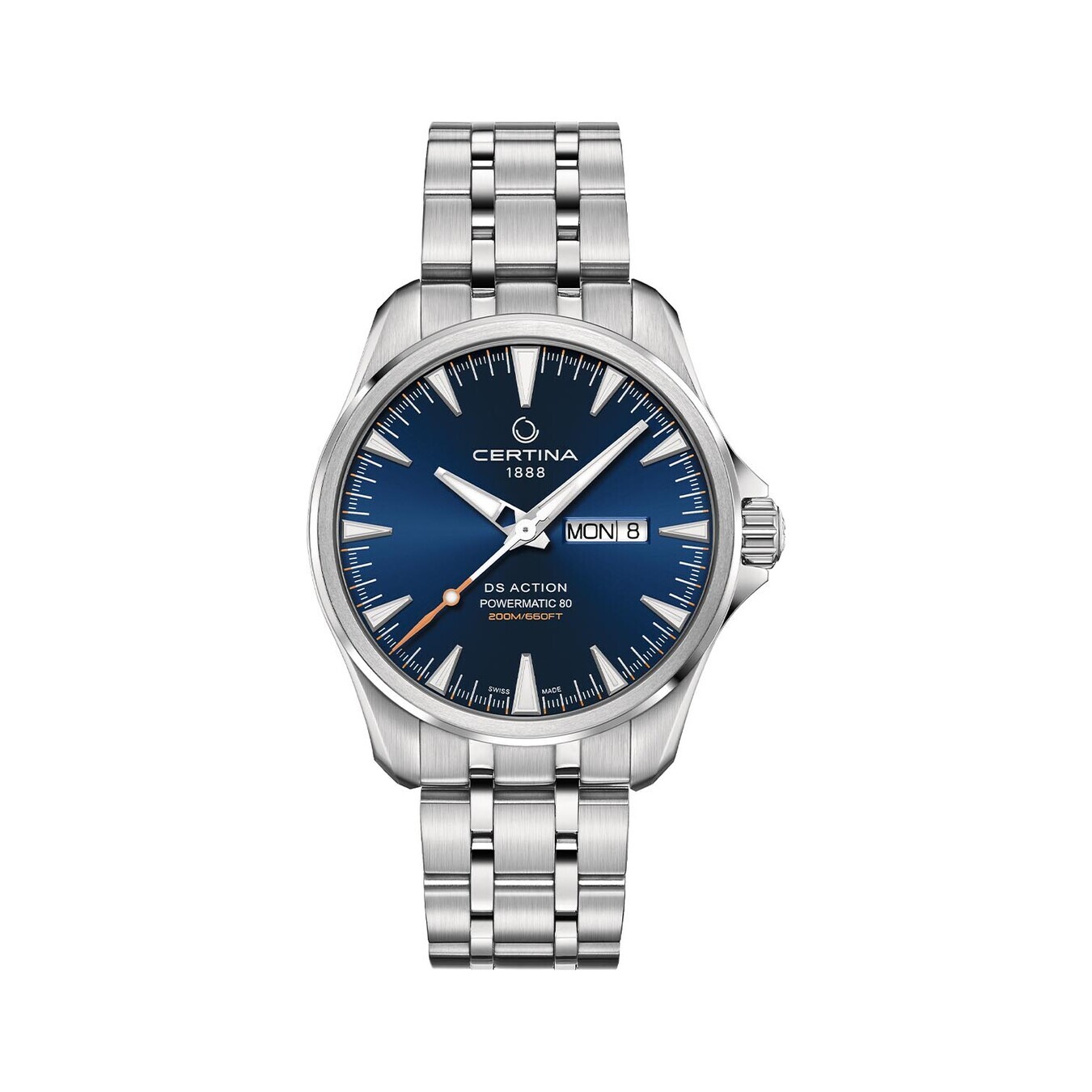 DS Action Day-Date Powermatic 80 Certina Christ Swiss
